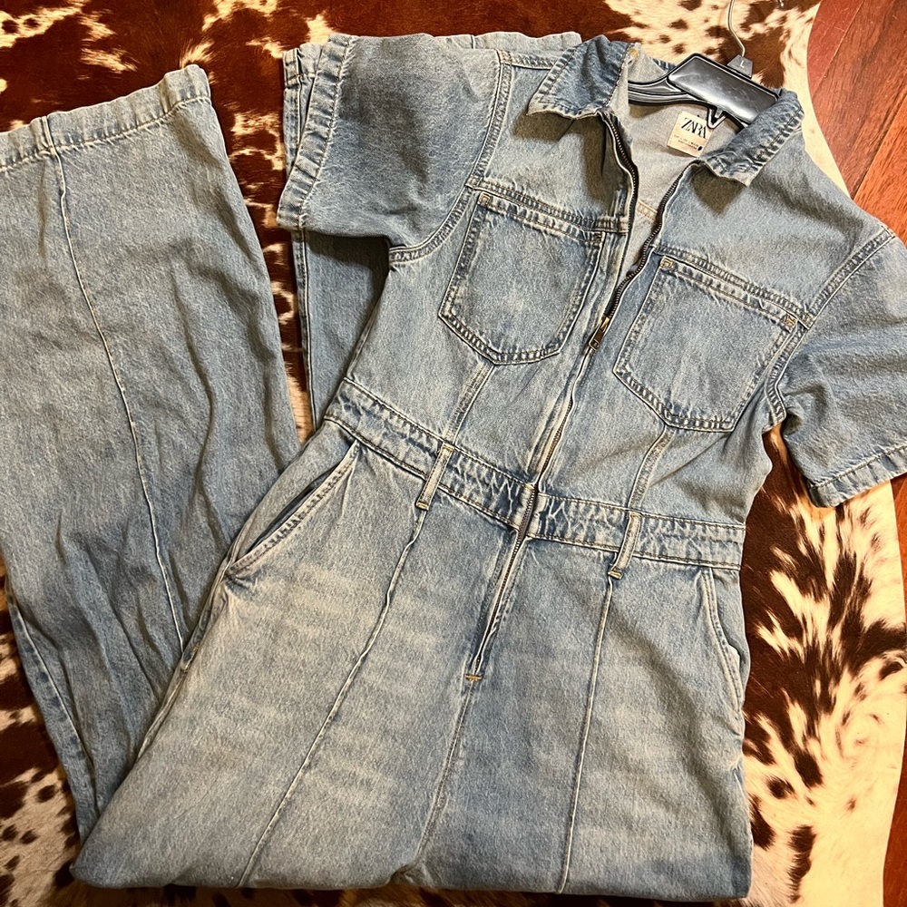 Zara wide leg jumpsuit